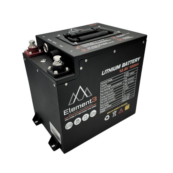 E3 12.8V 100Ah Pro Lithium Battery
