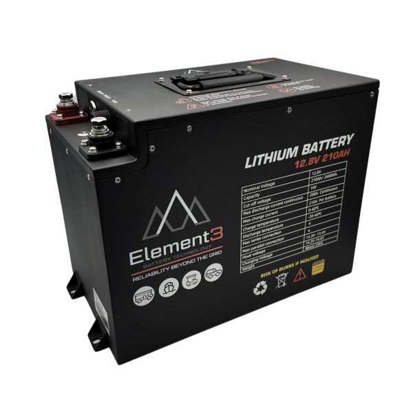 E3 12.8V 210Ah Pro Lithium Battery
