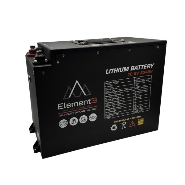 E3 12.8V 304Ah Pro Lithium Battery