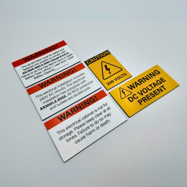 E3 AS3001 Label Kit