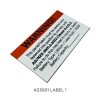E3 AS3001 Extended Label Kit