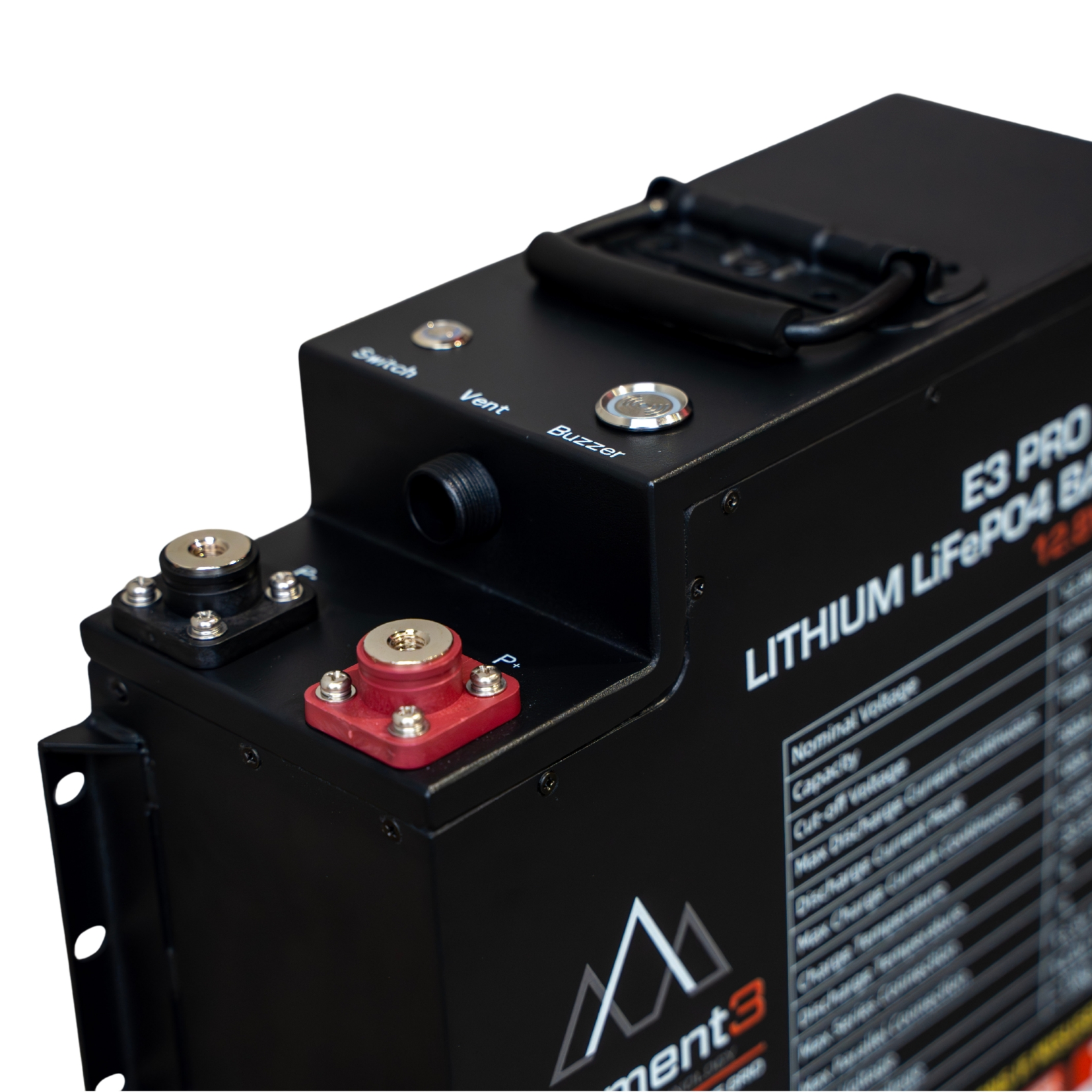 E3 12.8V 105Ah Slimline Pro Lithium Battery - Image 4