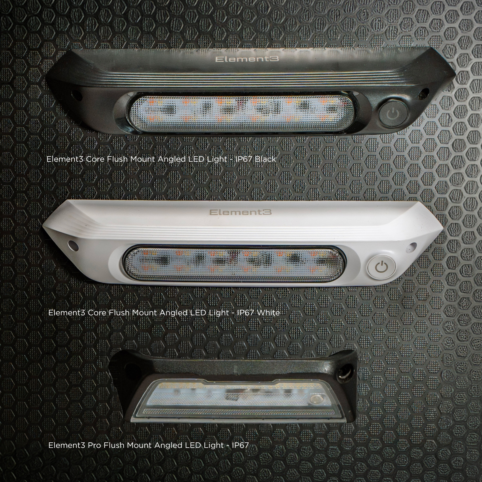 Element3 Core Flush Mount Angled LED Light – IP67 - Image 3